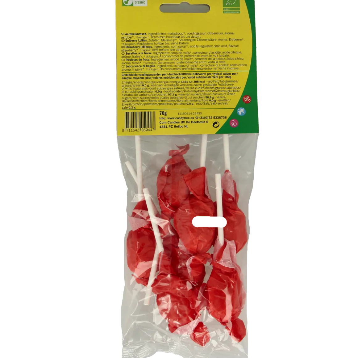 Candy Tree Aardbeiknotsen bio