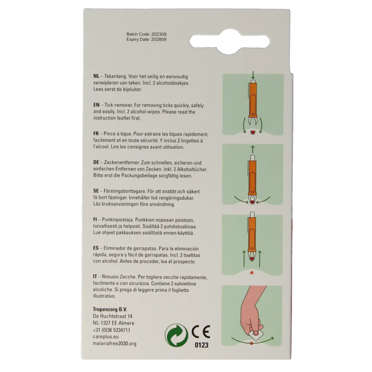 Sale Care Plus Tick out remover