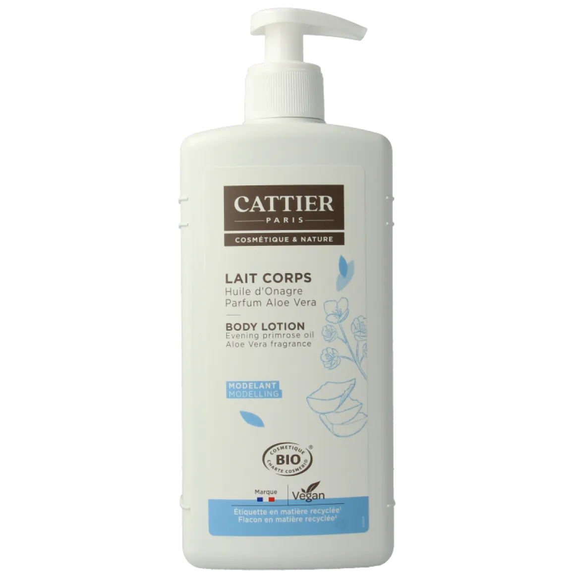 Cattier Bodylotion aloe vera/primrose