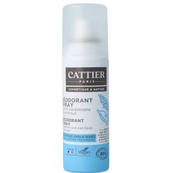 Cattier Deodorant spray cardamom patchouli