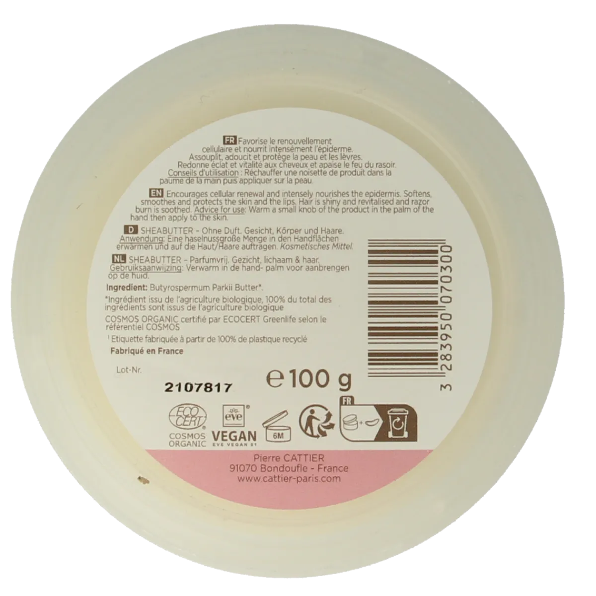 Online Cattier Sheabutter