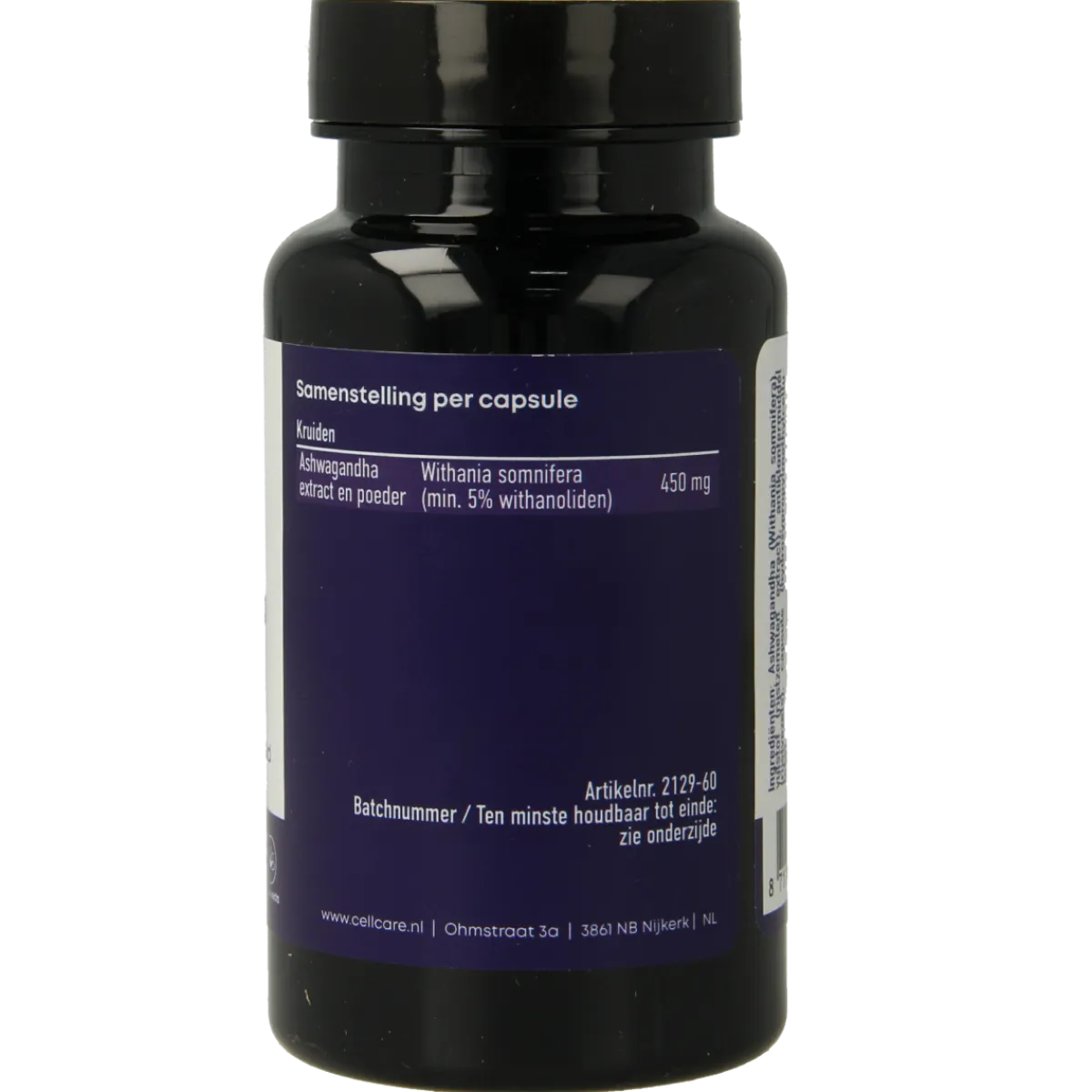 CellCare Ashwagandha 450mg
