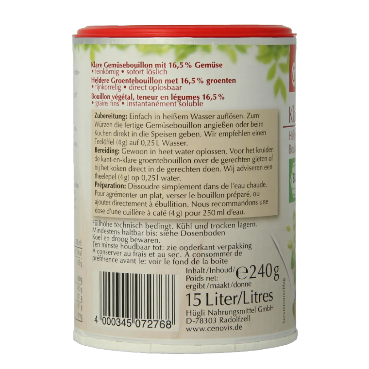 Online Cenovis Heldere bouillon bio