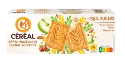 Cereal Appel hazelnoot koek