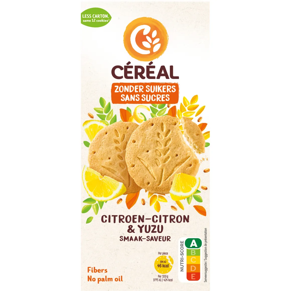 Cereal Koek citroen yuzu