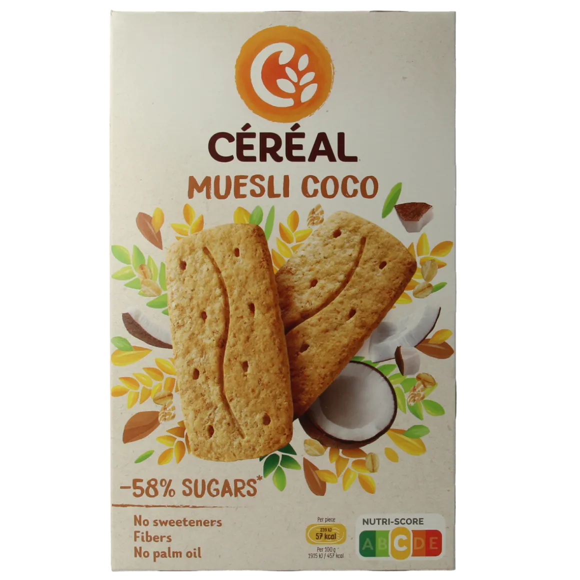 Cereal Koekjes muesli/cocos