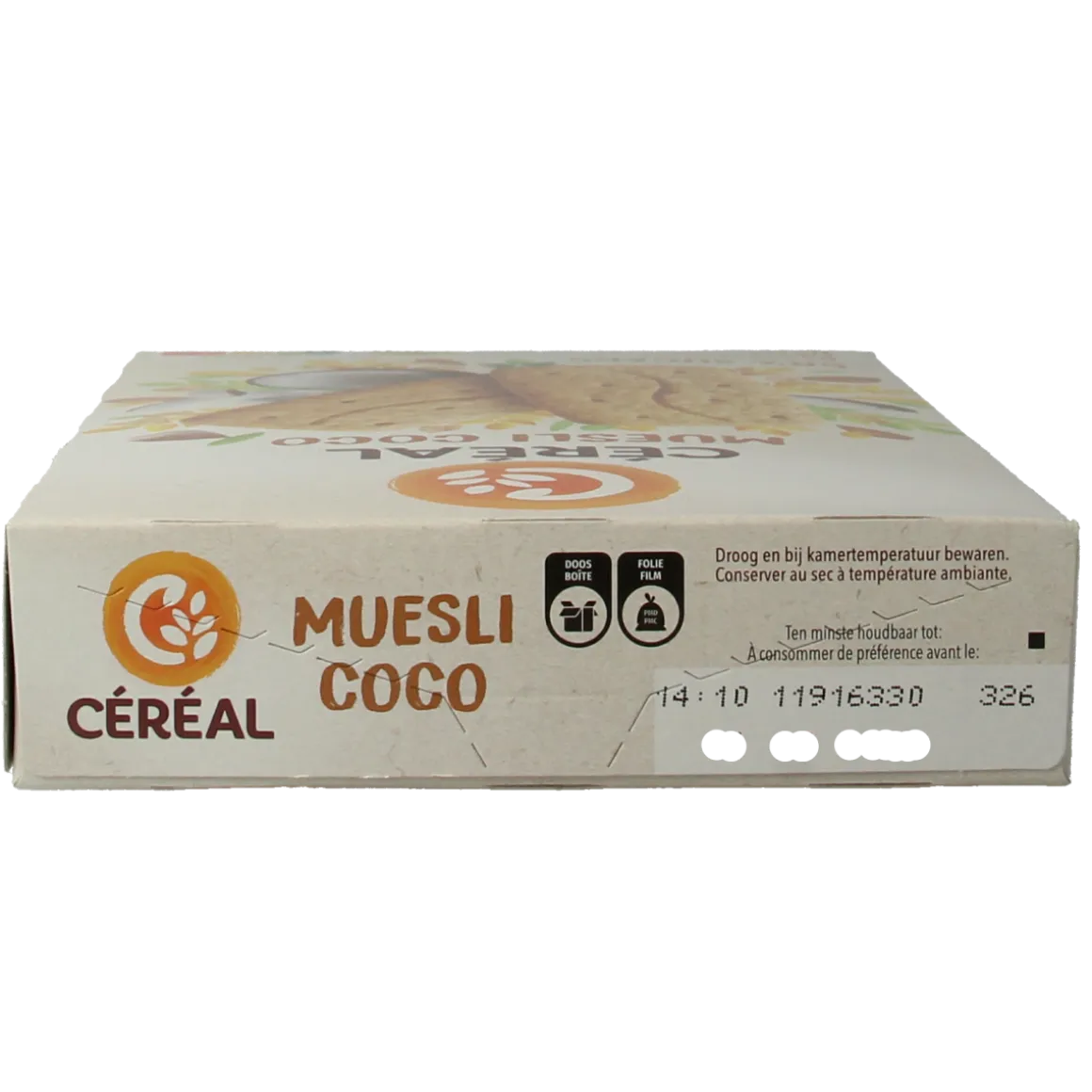 Cereal Koekjes muesli/cocos