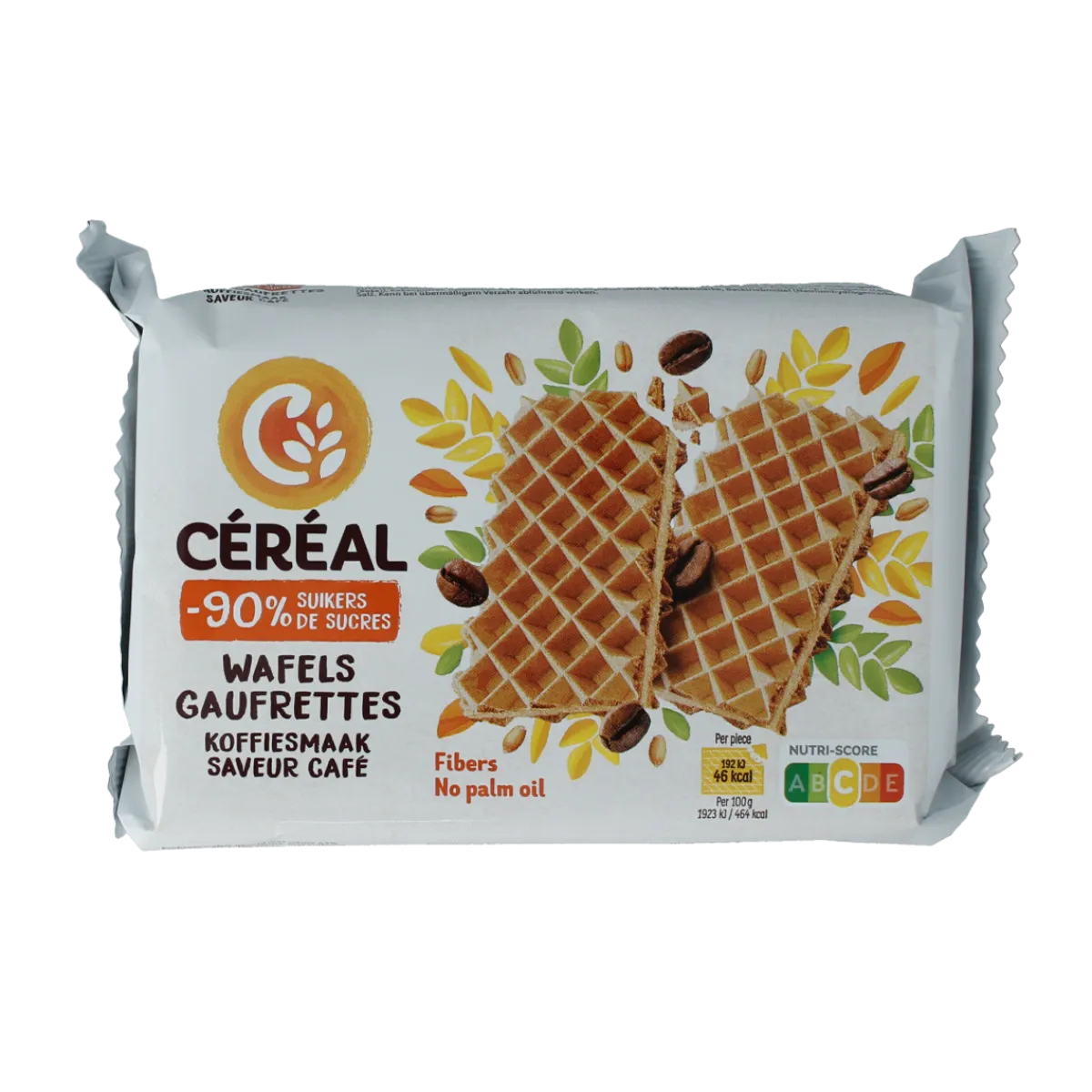 New Cereal Koffiewafels minder suiker maltitol