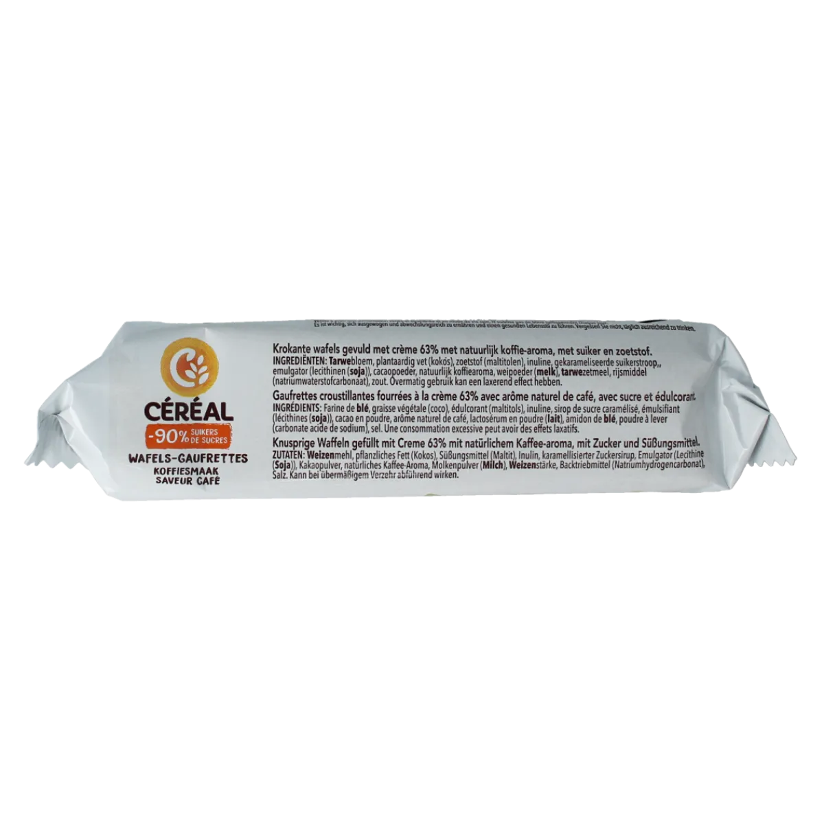 New Cereal Koffiewafels minder suiker maltitol