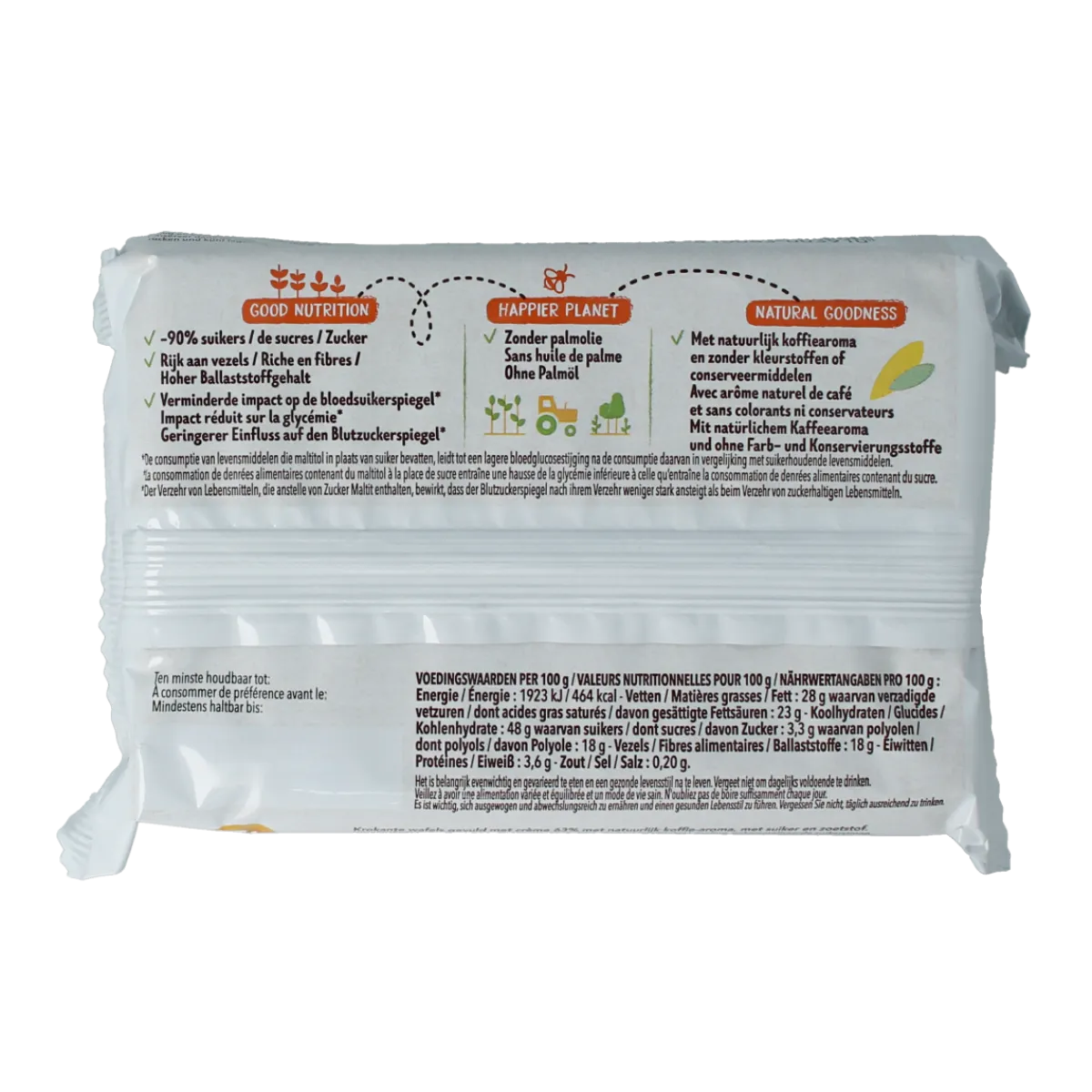 New Cereal Koffiewafels minder suiker maltitol