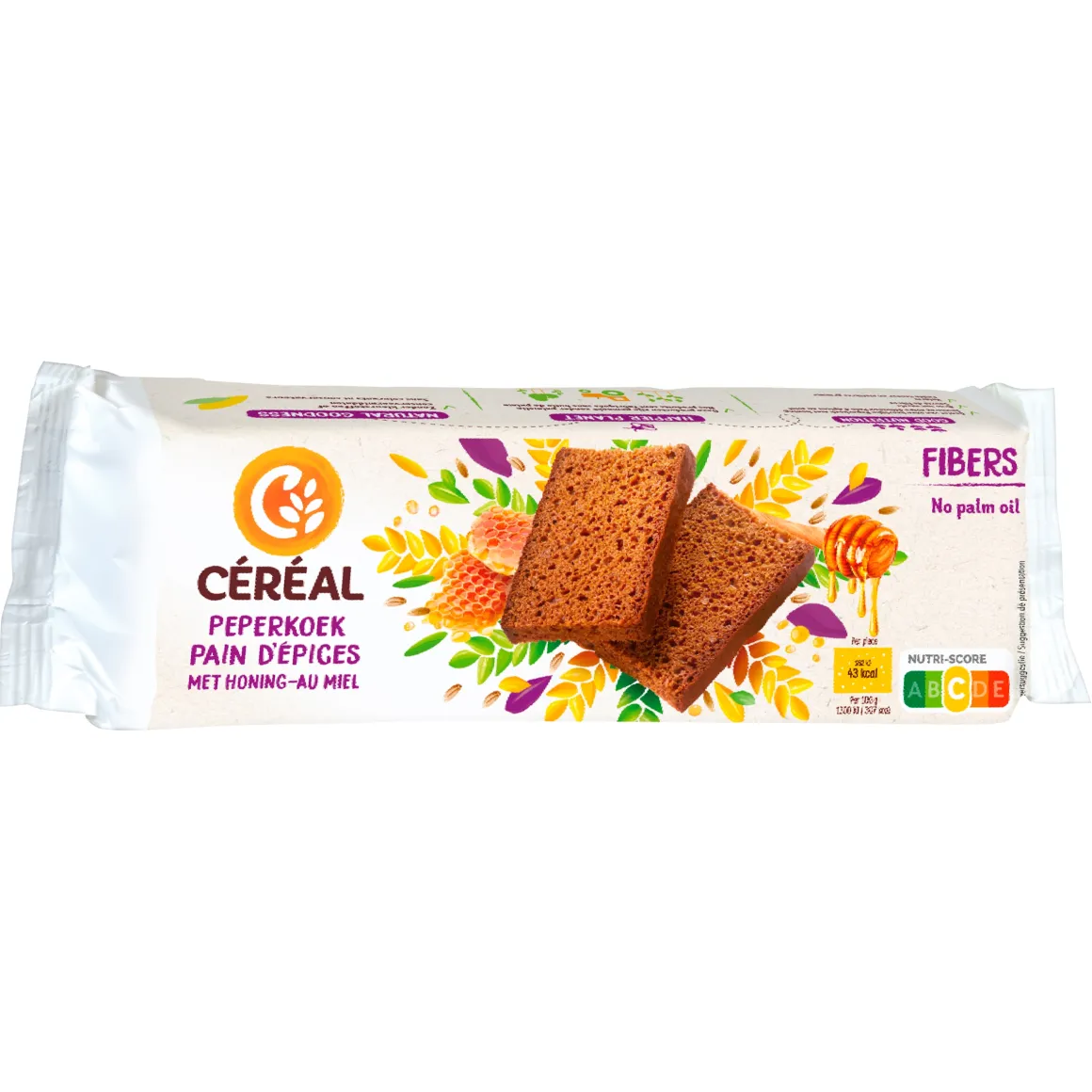 Cereal Peperkoek met honing