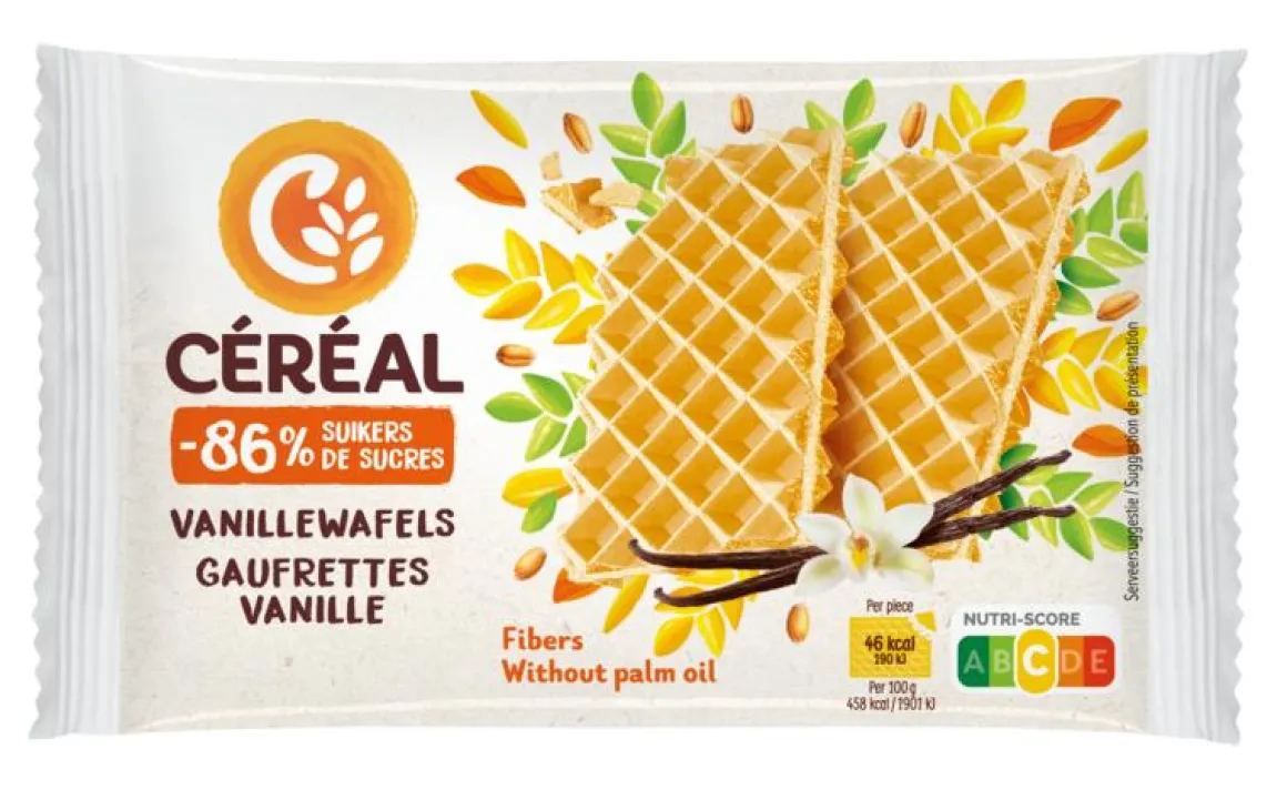 Cereal Vanillewafels suikervrij maltitol