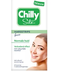 Chilly Silx Harsstrips gezicht normale huid