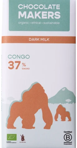 Online Chocolatemakers Gorilla melk 37% bio