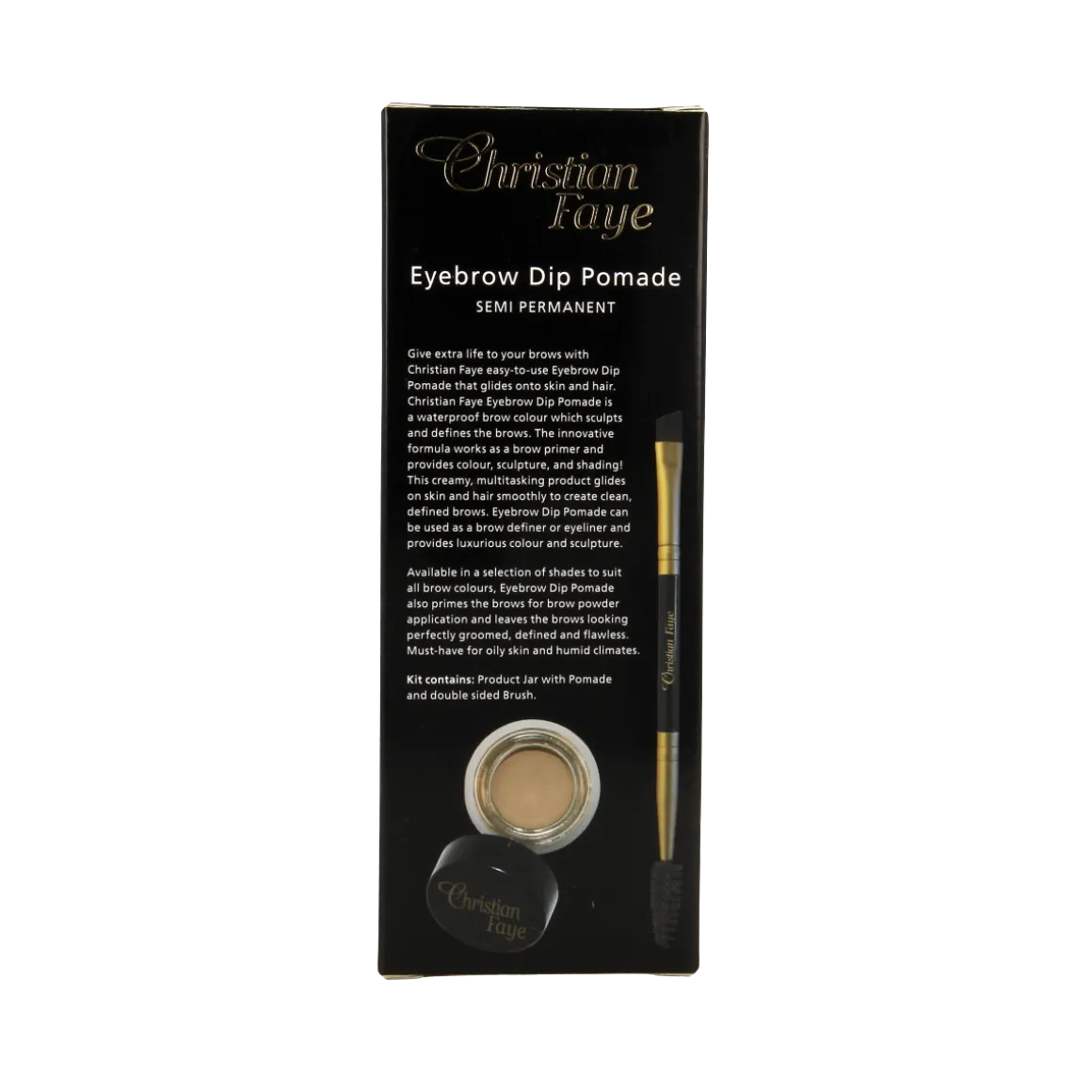 Christian Faye Eyebrow dip pomade taupe