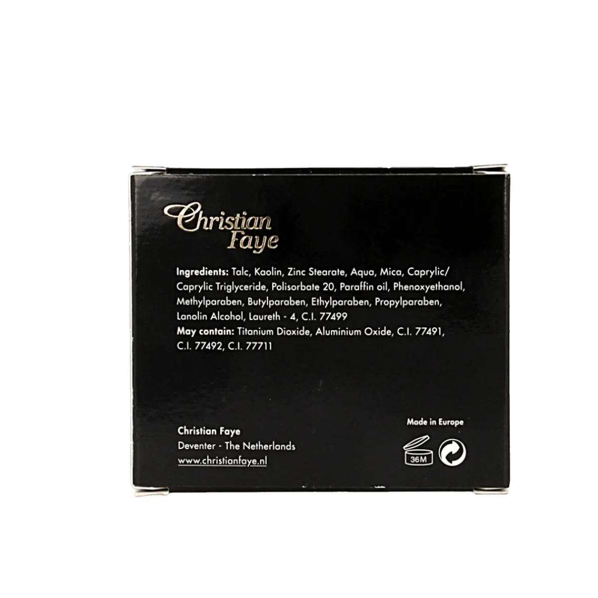 Sale Christian Faye Eyebrow make up duo highlighter light