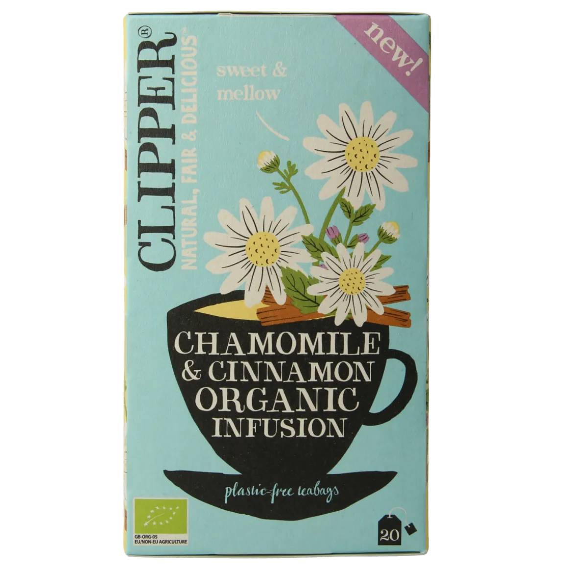 Clipper Chamomile & cinnamon organic infusion bio