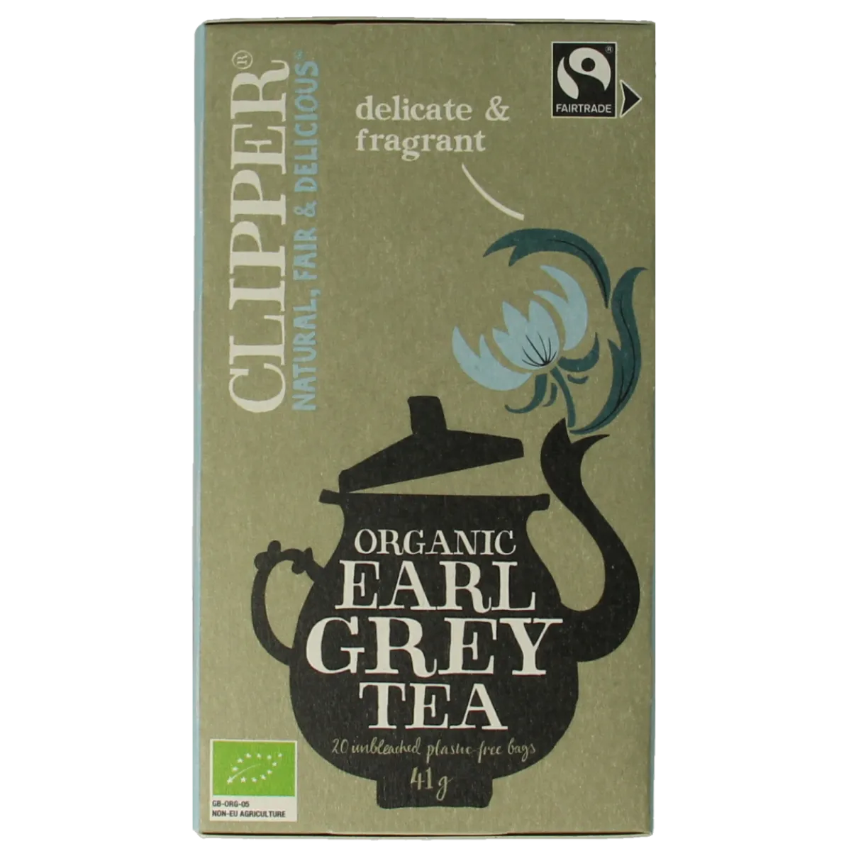 Sale Clipper Earl grey tea bio