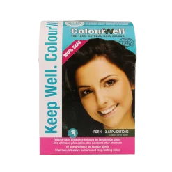 Colourwell 100% Natuurlijke haarkleuring mild zwart