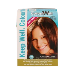 Colourwell 100% Natuurlijke haarkleuring kastanje bruin