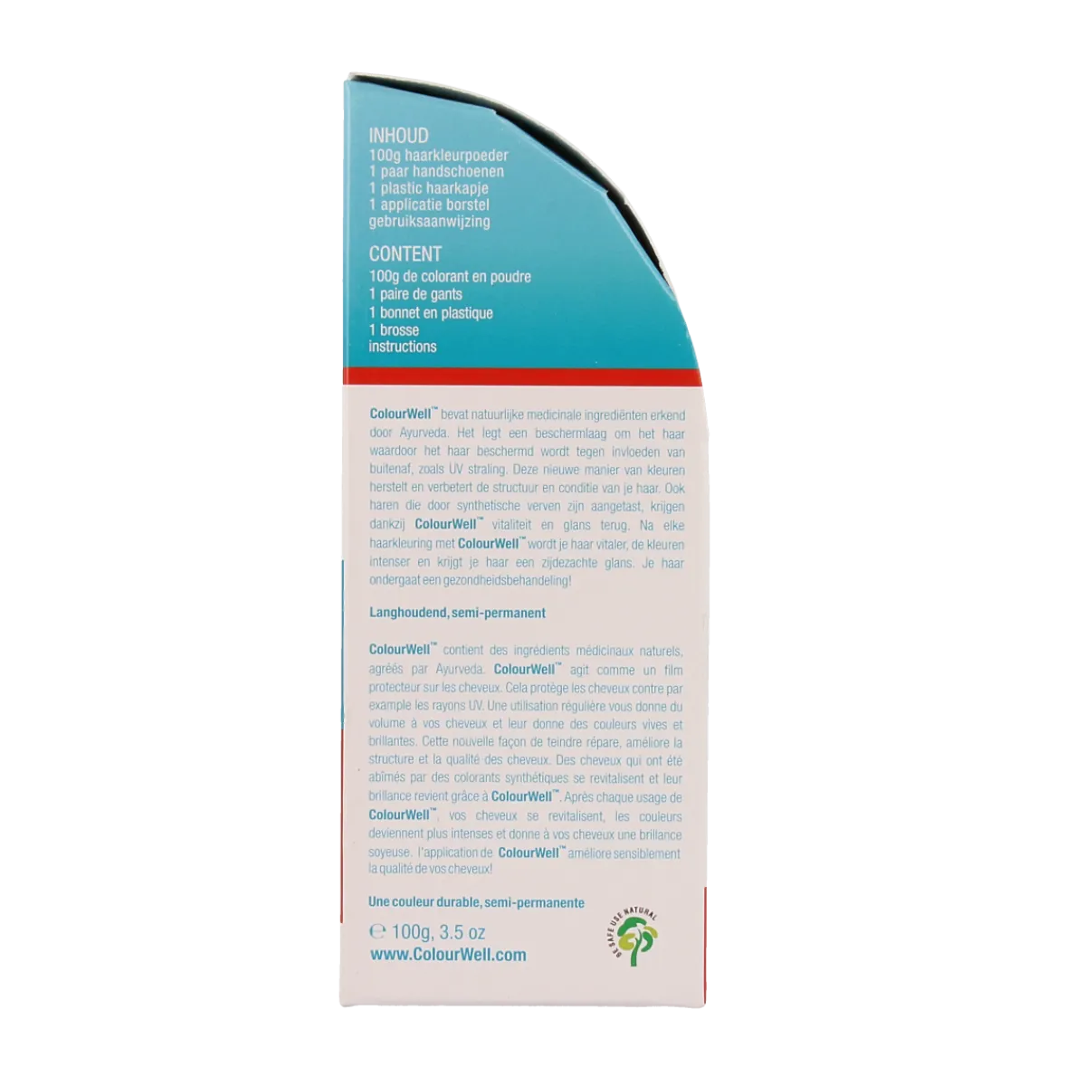 Discount Colourwell 100% Natuurlijke haarkleur mahonie
