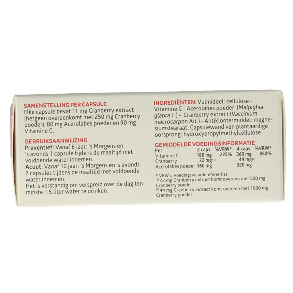 Cranberola Cranberry capsules