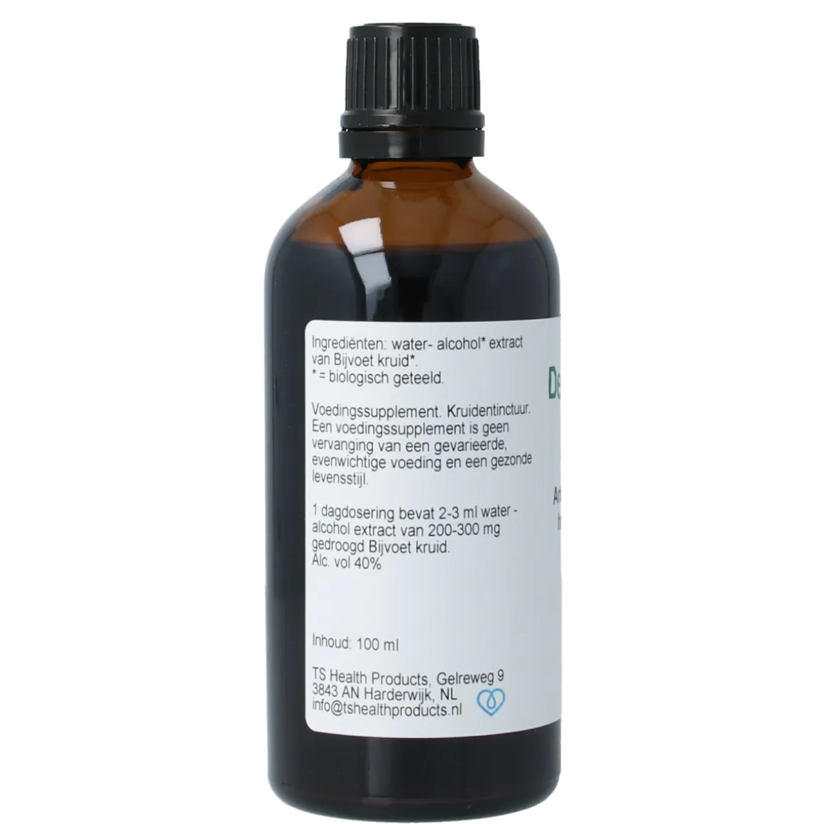 Cruydhof Artemisia vulgaris herb/bijvoet tinctuur bio