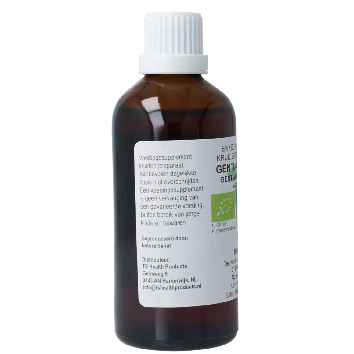 Cruydhof Gentiana lutea radix / gentiaan tinctuur bio
