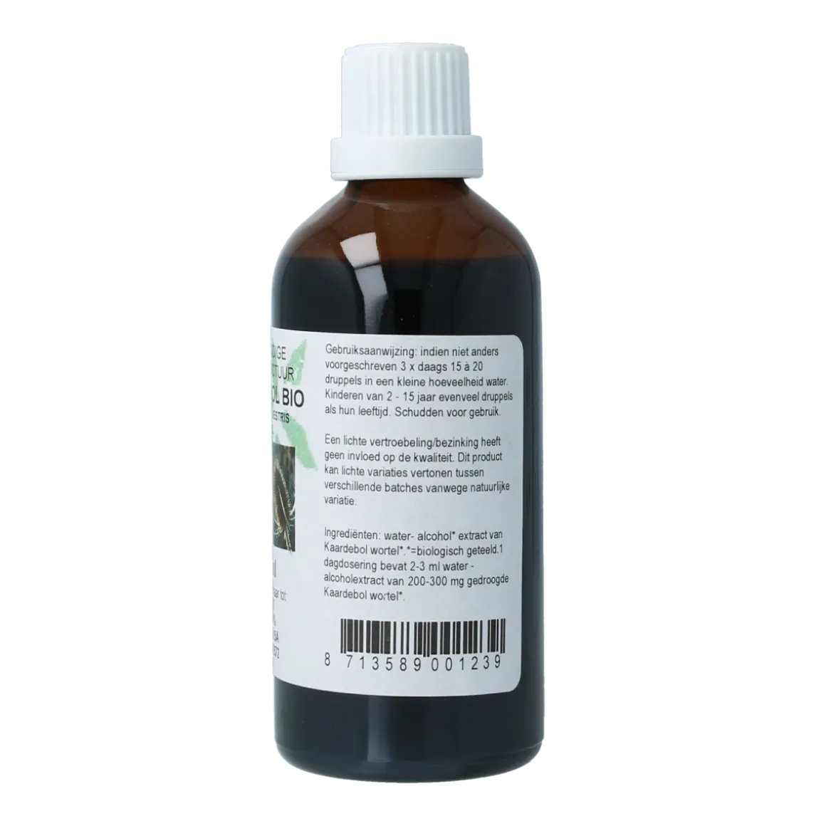 Cruydhof Kaardebol wortel tinctuur bio