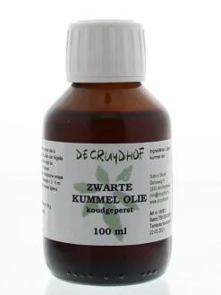 Cruydhof Zwarte kummel olie koudgeperst