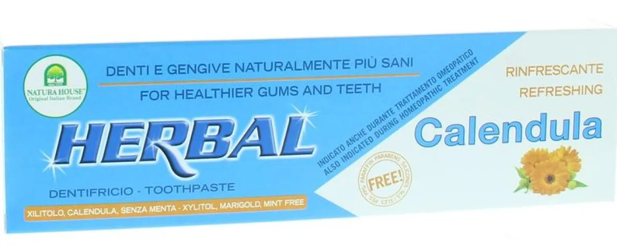 Outlet Cucciolo Dentifricio tandpasta calendula