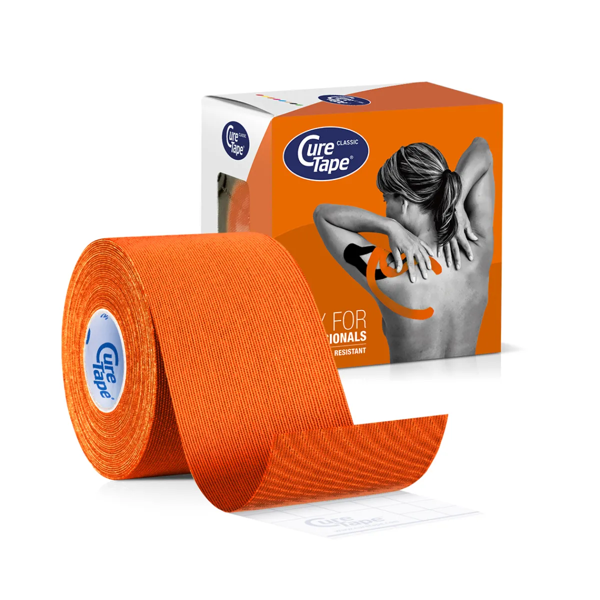 Hot Cure Tape Kinesiotape oranje 5cm x 5m