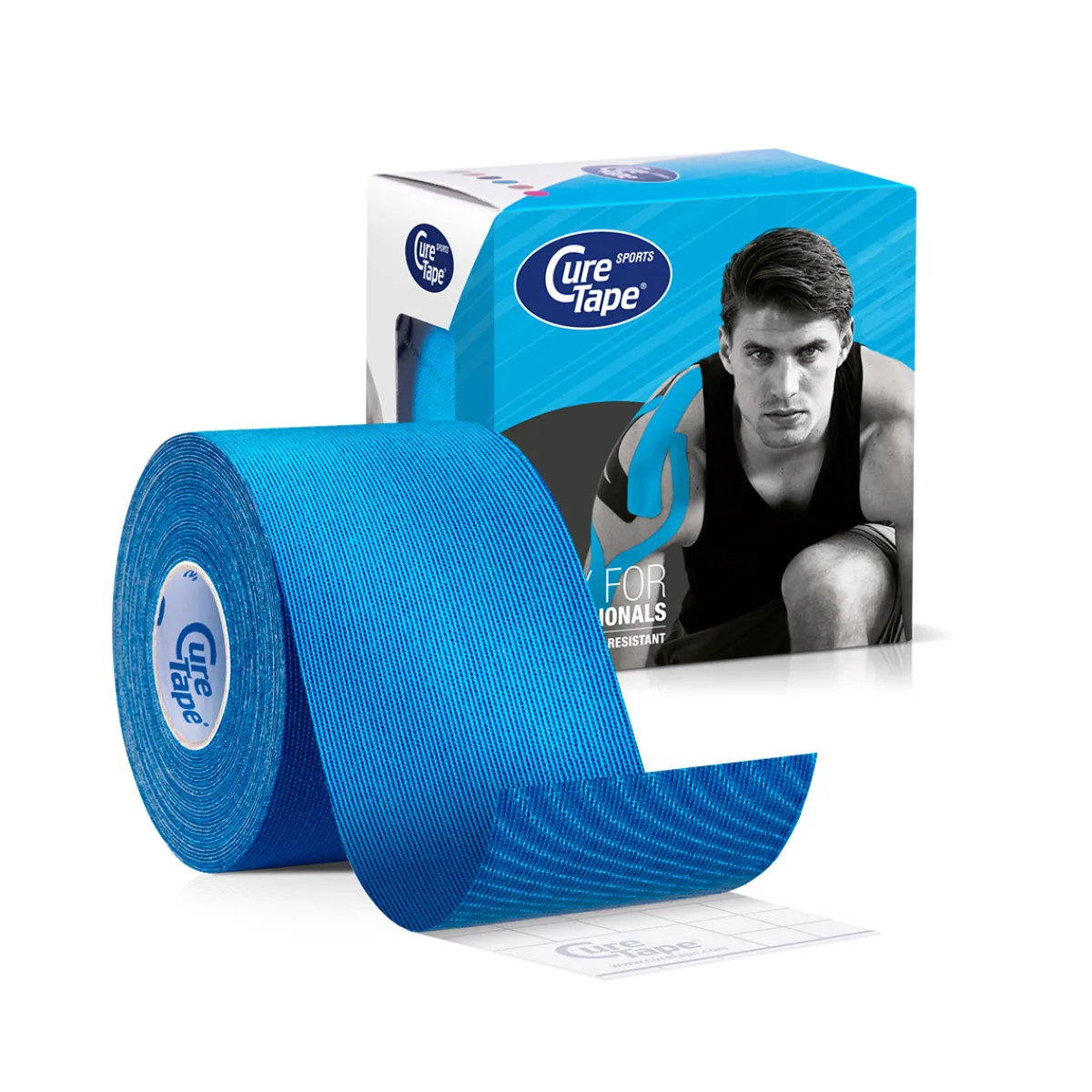 Outlet Cure Tape Sports blauw 5cm x 5m