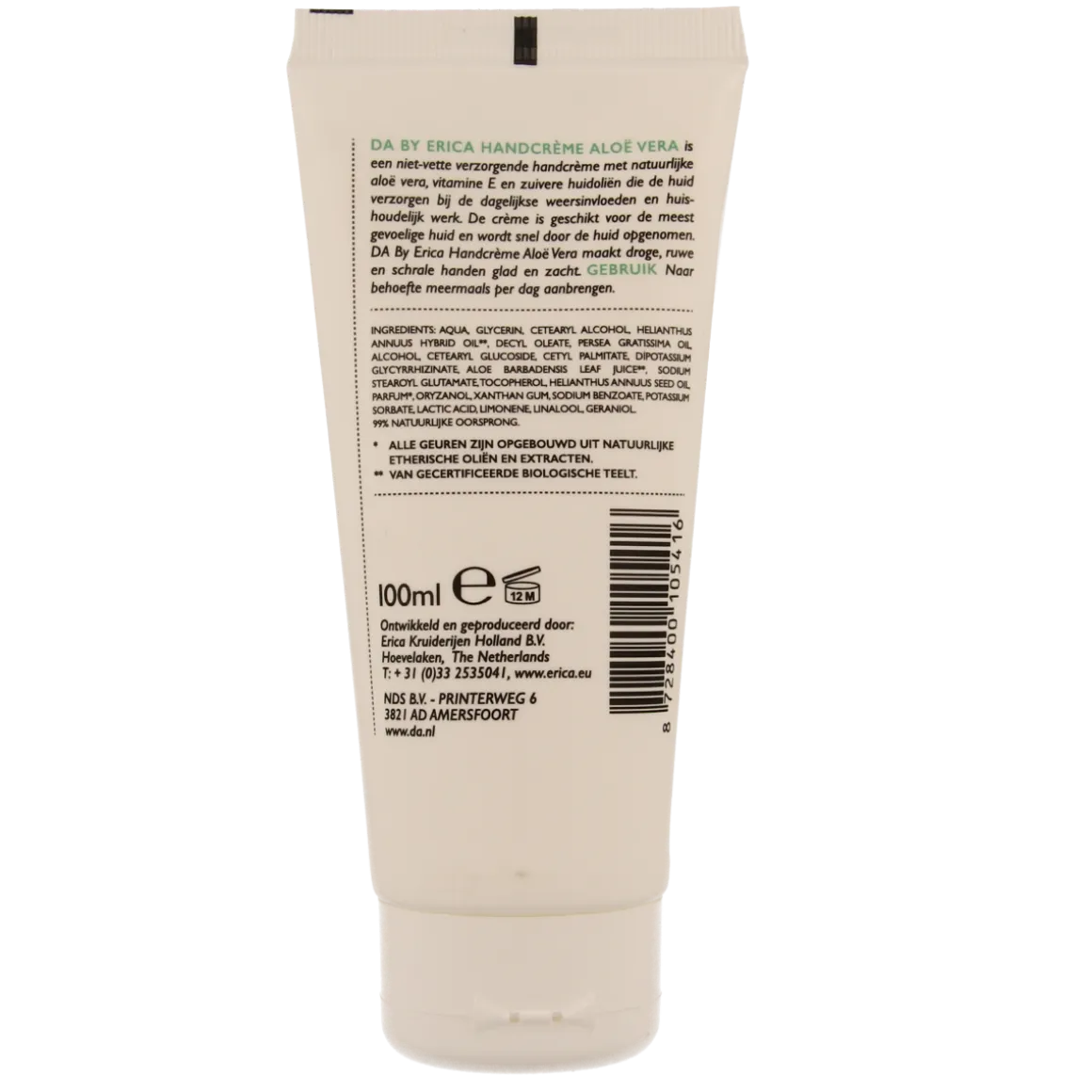 DA by Erica Handcreme aloe vera