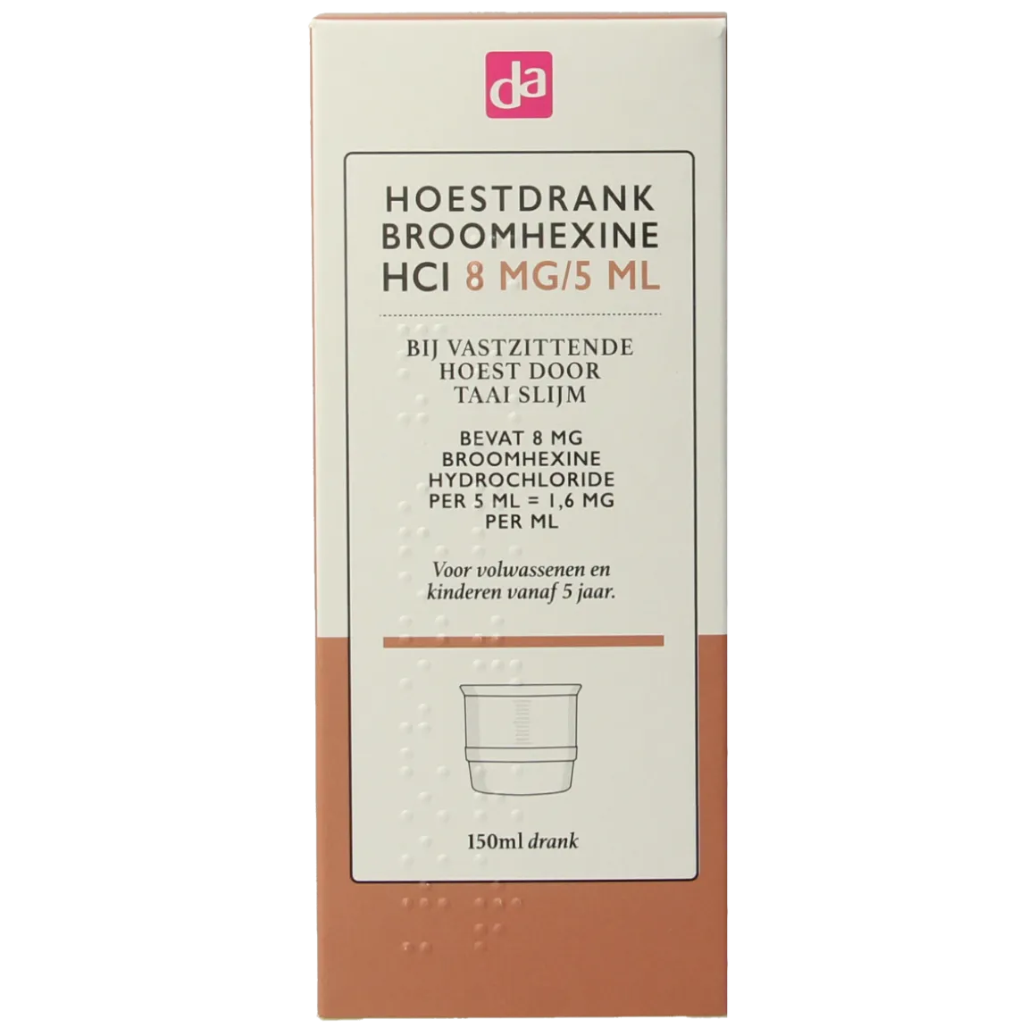 DA Hoestdrank broomhexidine 8mg