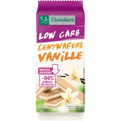 Damhert Centwafers vanille low carb