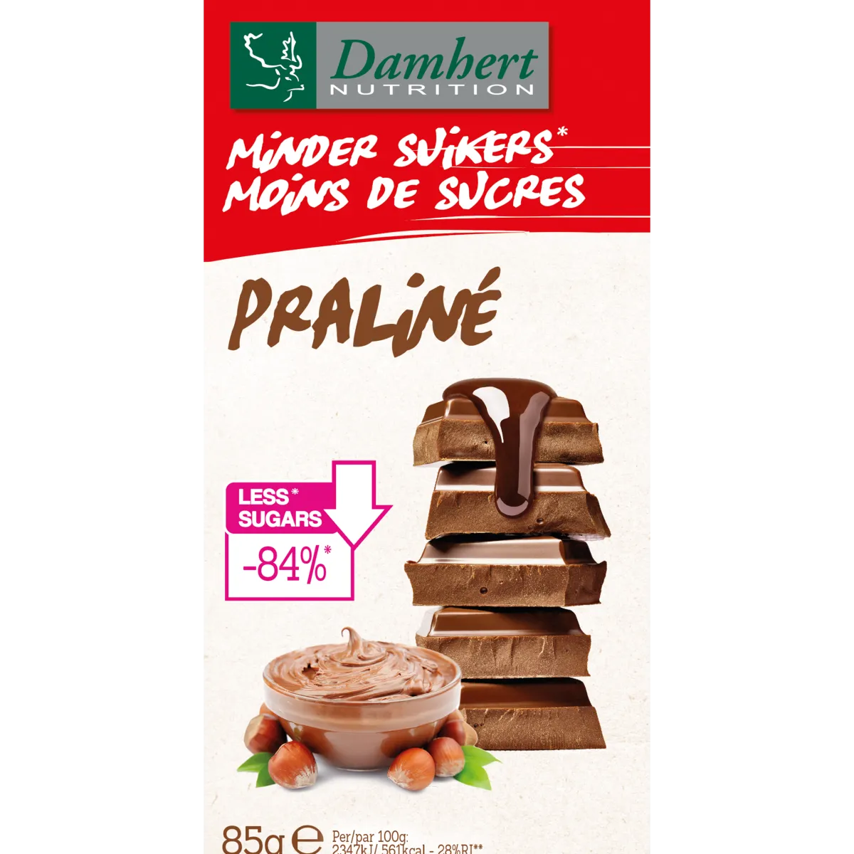 Sale Damhert Chocoladetablet praline