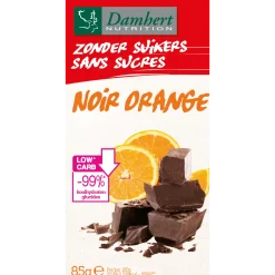 Hot Damhert Chocoladetablet puur/sinaas