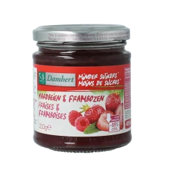 Damhert Confituur aardbei/framboos low carb