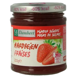 New Damhert Confituur aardbei low carb