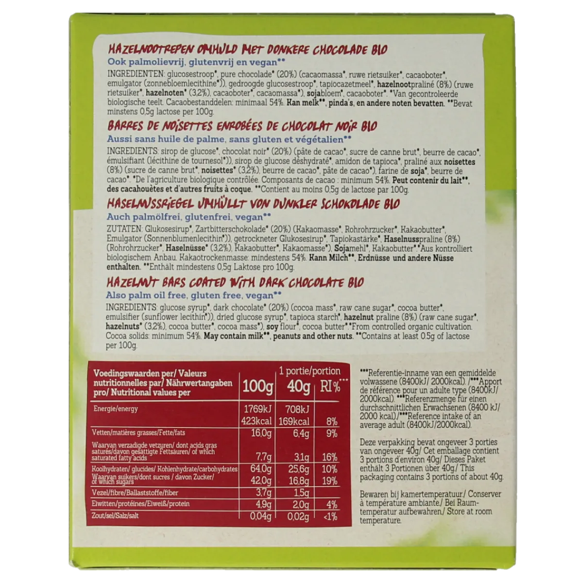 Best Damhert Pralinerepen glutenvrij bio