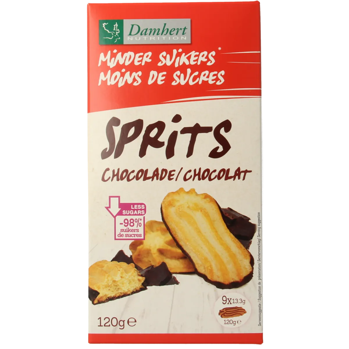 Clearance Damhert Sprits chocolade