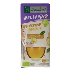 Damhert Tea time gember limoenthee bio