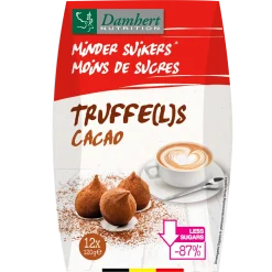 Damhert Truffels minder suiker