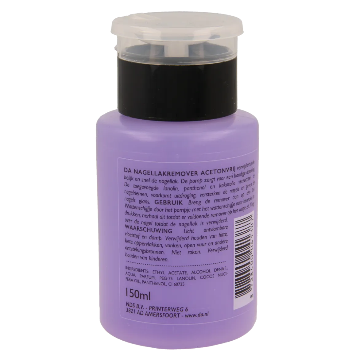 DA Nagellak remover zonder aceton pomp