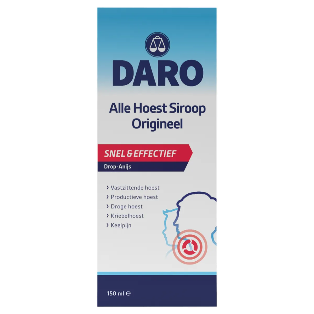 Sale Daro Alle hoest siroop