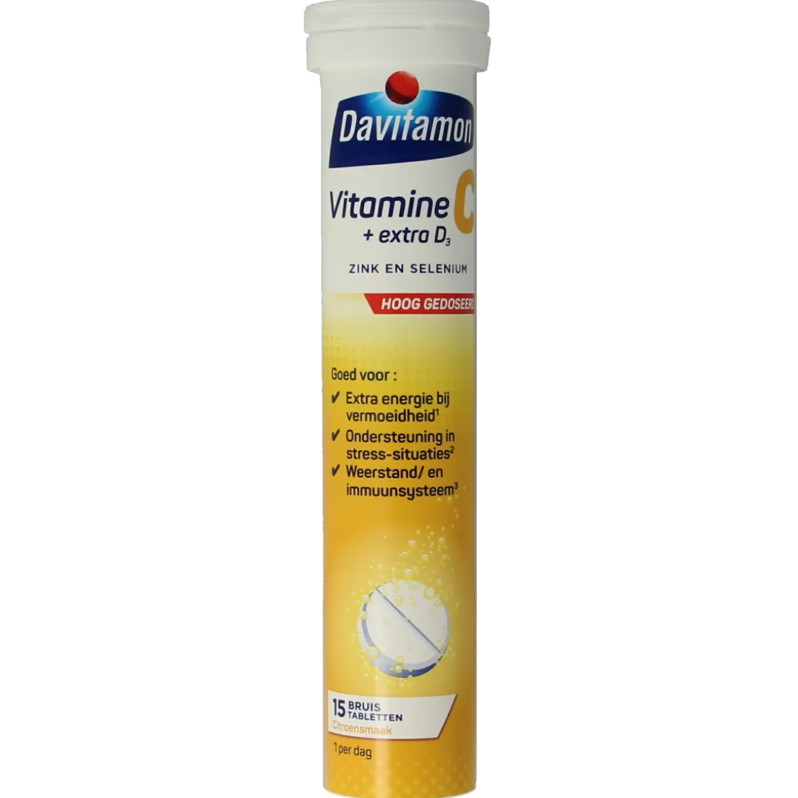 Davitamon Vitamine C & D3 bruistabletten