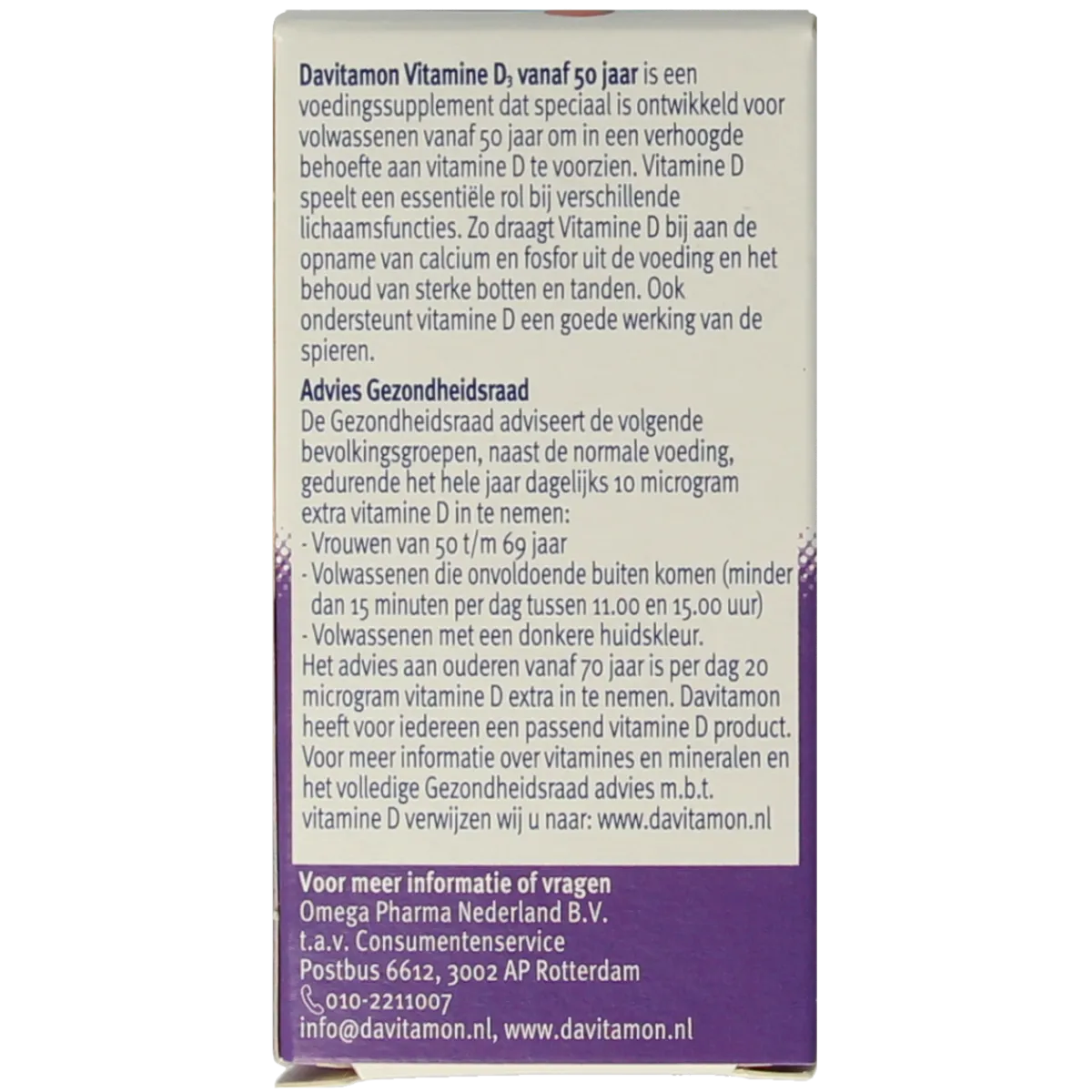 Discount Davitamon Vitamine D 50+
