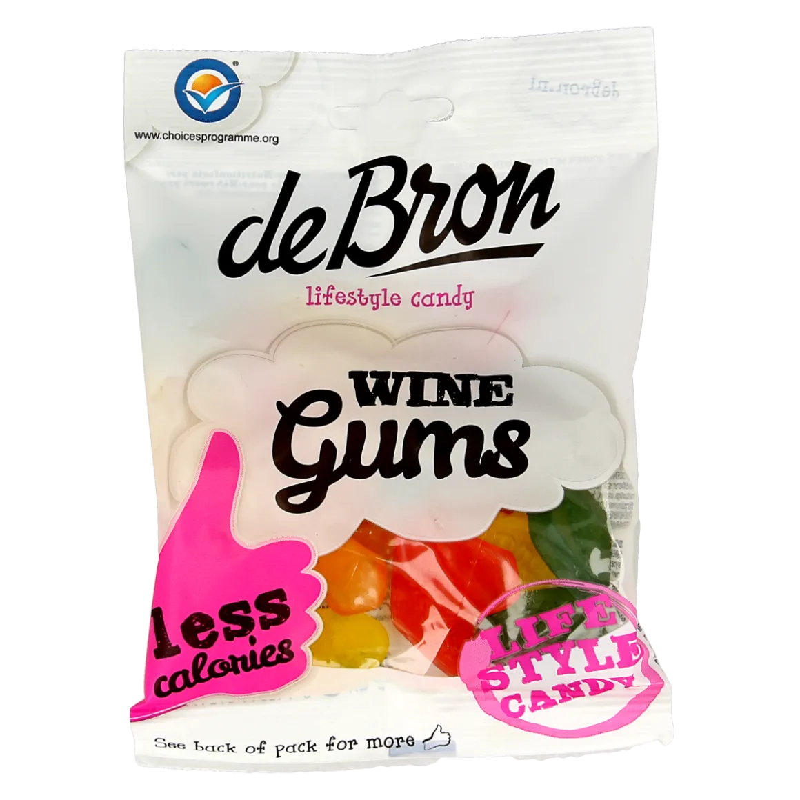 De Bron Winegums English suikervrij