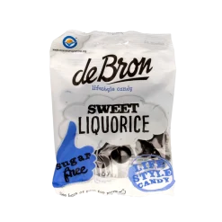 Best De Bron Zoete dropbolletjes/sweet liquorice suikervrij